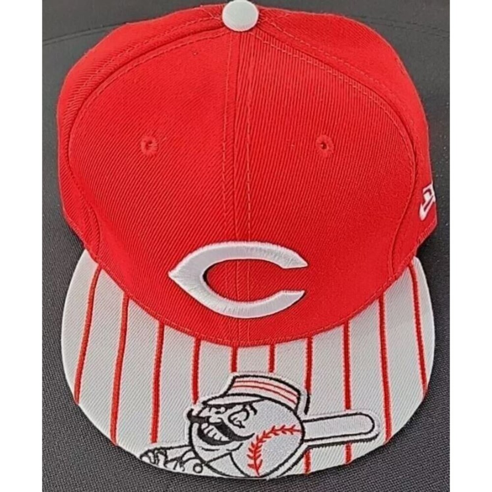 NEW ERA 59FIFTY CINCINNATI REDS FITTED HAT ADULT 7 1/4 WOOL BASEBALL CAP